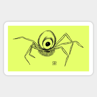 One eyed spidery alien robot Magnet